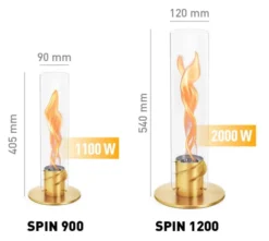 Höfats SPIN 1200 Tischfeuer gold
