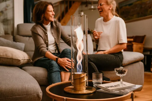 Höfats SPIN 1200 Tischfeuer gold