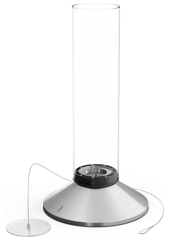 Höfats SPIN X 900 Tischfeuer silber