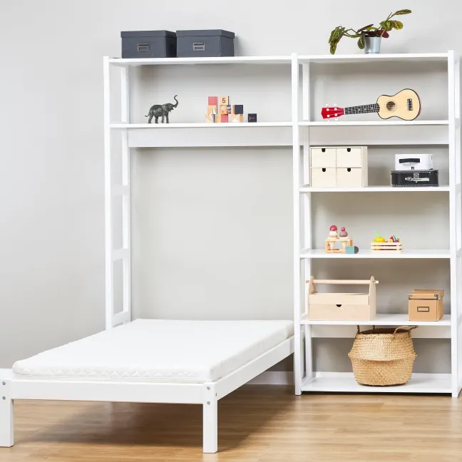 Hoppekids ECO Dream Bettliege 90x200cm weiß