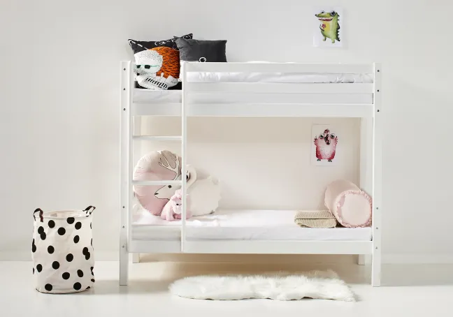 Hoppekids ECO Dream Etagenbett Junior 70x160cm nicht teilbar weiß