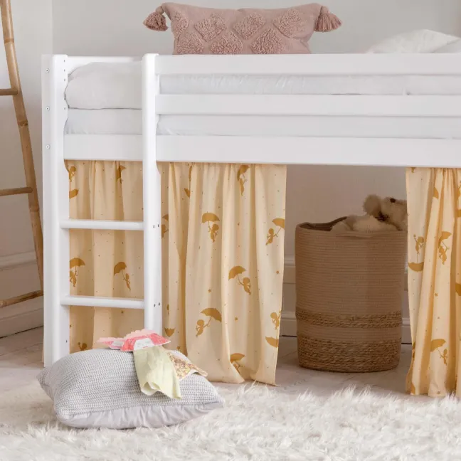 Hoppekids ECO Dream Halbhochbett Junior 70x160cm nicht teilbar weiß