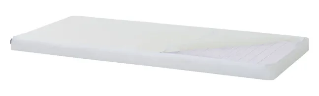 Hoppekids Kaltschaum-Matratze 90x200cm inkl. Baumwoll Bezug weiß