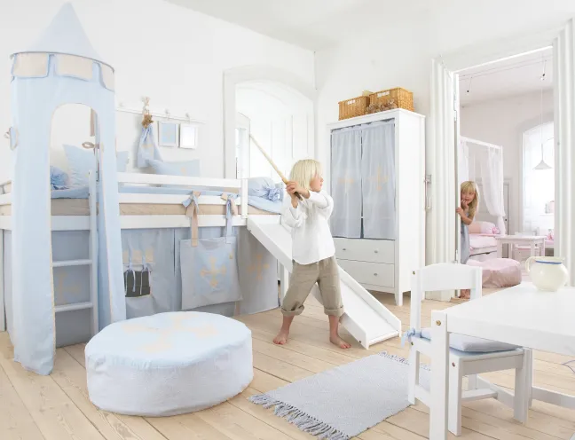 Hoppekids Mads Kinderstuhl weiß