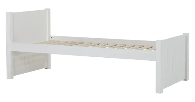 Hoppekids Noah Deluxe Sofabett 90x200cm mit Rollrost weiß