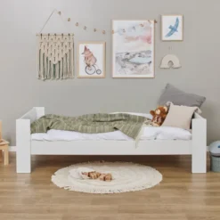 Hoppekids PURE Einzelbett 90x200 cm weiß