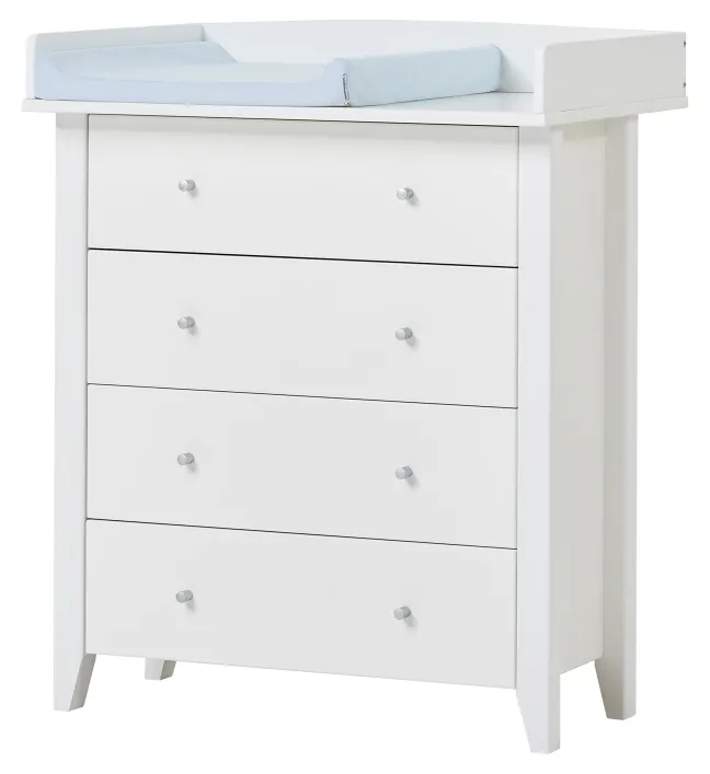 Hoppekids Wickelauflage blau für ECO COMFORT Wickeltisch