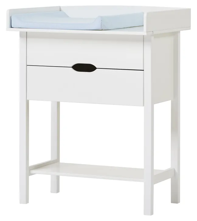 Hoppekids Wickelauflage blau für ECO COMFORT Wickeltisch