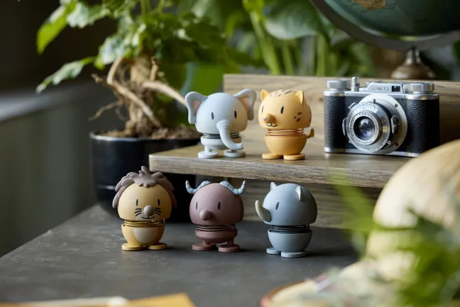 Hoptimist Soft Elefant S grau