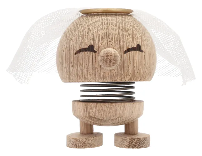 Hoptimist® Wackelfigur Braut S Eiche braun