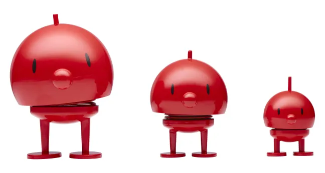Hoptimist® Wackelfigur Bumble L rot 26031