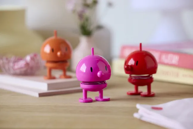 Hoptimist® Wackelfigur Bumble M pink