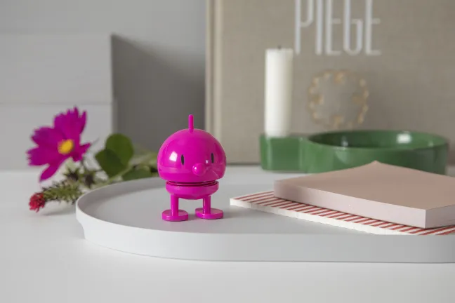 Hoptimist® Wackelfigur Bumble M pink
