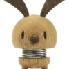 Hoptimist® Wackelfigur Hase Eiche braun