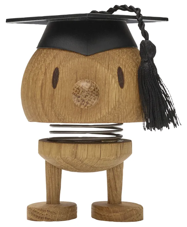 Hoptimist® Wackelfigur IQ Bumble Eiche braun
