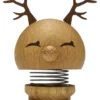Hoptimist® Wackelfigur Rentier Bimble S Eiche braun