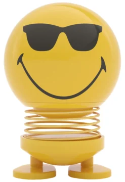 Hoptimist® Wackelfigur Smiley Cool S gelb