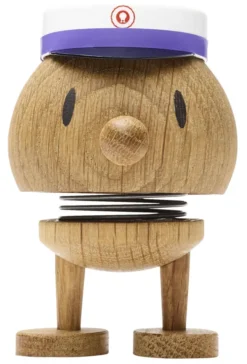 Hoptimist® Wackelfigur Student Bumble S Eiche braun