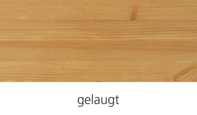 Infanskids Einzelbett mit Rollboden gelaugt 90x200cm 100-20