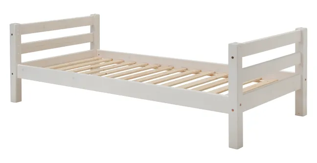 Infanskids Einzelbett mit Rollboden weiß 90x200cm 100-30