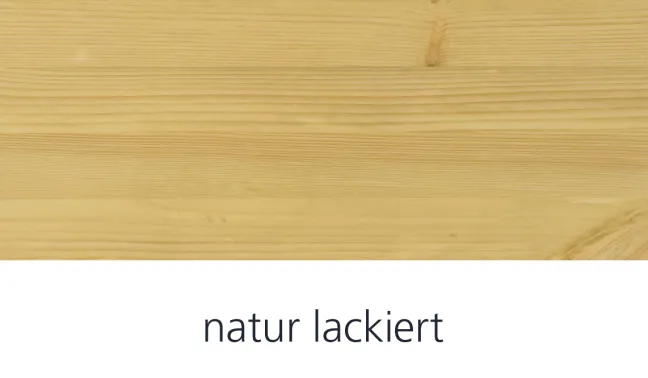 Infanskids mittelhohes Bett mit gerader Leiter natur 200x90cm 307-10