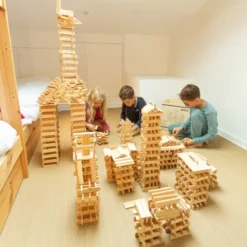 KAPLA 500er Kiste Set mit 500 Holz-Bausteinen