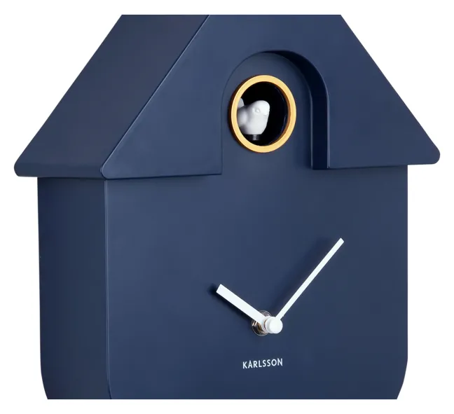 Karlsson Kuckucksuhr Modern Dark blue