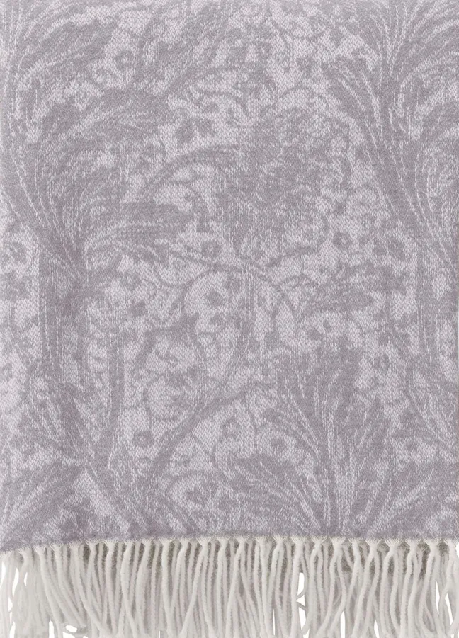 Klippan Wolldecke Cashmere/Merinowolle Arcadia 130x180 Grau