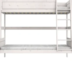 Lifetime Etagenbett Family 90/120x200cm mit Premium Rollboden whitewash