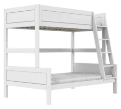 Lifetime Etagenbett Family 90/140x200cm mit Premium Rollboden weiß lackiert