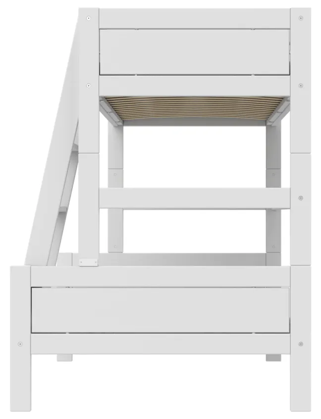 Lifetime Etagenbett Family 90/140x200cm mit Premium Rollboden weiß lackiert