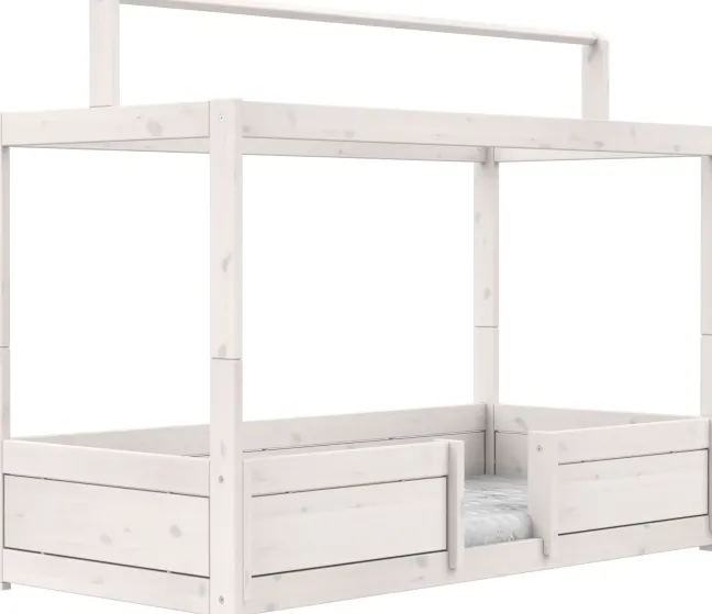 Lifetime 4 in 1 Bett für Stoffdach inkl. Deluxe Lattenrost whitewash