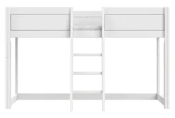 Lifetime 4 in 1 Bett mit Himmeldach inkl. Rollboden weiß lackiert