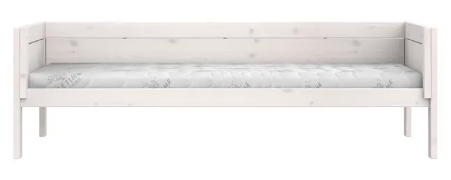 Lifetime 4 in 1 Bett mit Himmeldach inkl. Rollboden whitewash