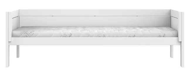 Lifetime 4in1 Hausbett mit Deluxe Lattenrost weiß lackiert