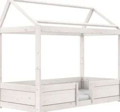 Lifetime 4in1 Hausbett mit Deluxe Lattenrost whitewash