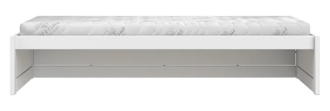 Lifetime Montessori Bett 90x200cm mit Premium Rollboden weiß lackiert
