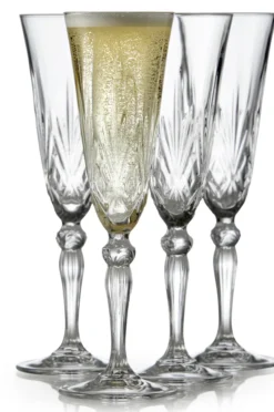 Lyngby Glas Champagnerglas Melodia 16cl 4 Stück