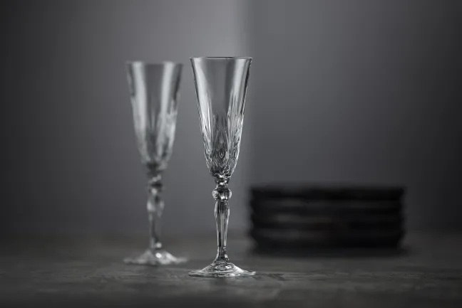 Lyngby Glas Champagnerglas Melodia 16cl 4 Stück
