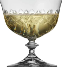 Lyngby Glas Champagner-Schale Eaton 28cl 2 Stück