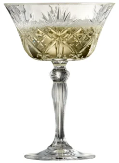Lyngby Glas Champagner-Schale Melodia 26cl 4 Stück