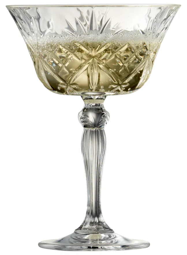 Lyngby Glas Champagner-Schale Melodia 26cl 4 Stück
