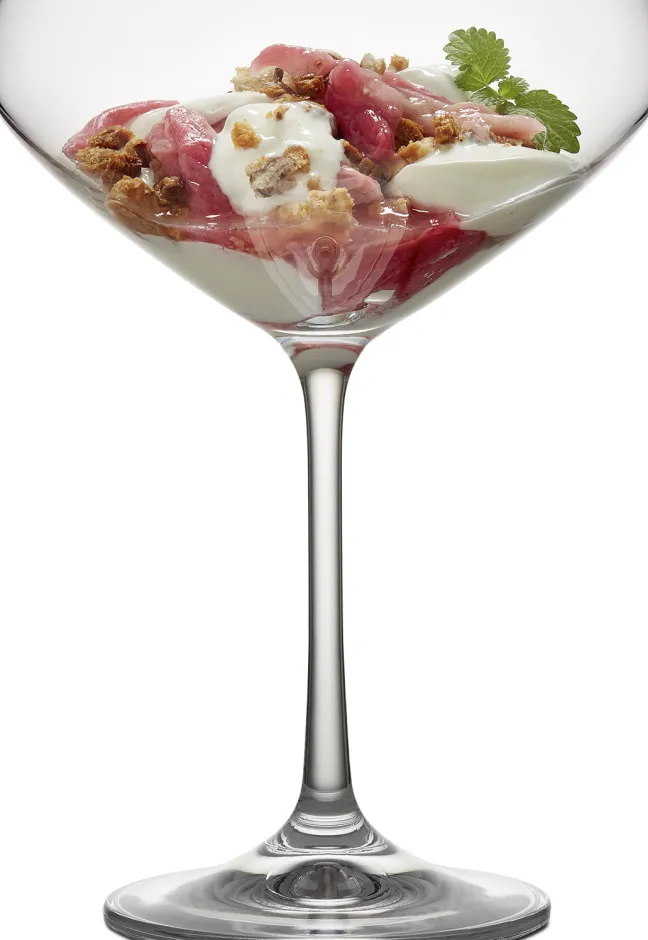 Lyngby Glas Champagner-Schale Juvel 34cl 4 Stück