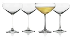 Lyngby Glas Champagner-Schale Juvel 34cl 4 Stück