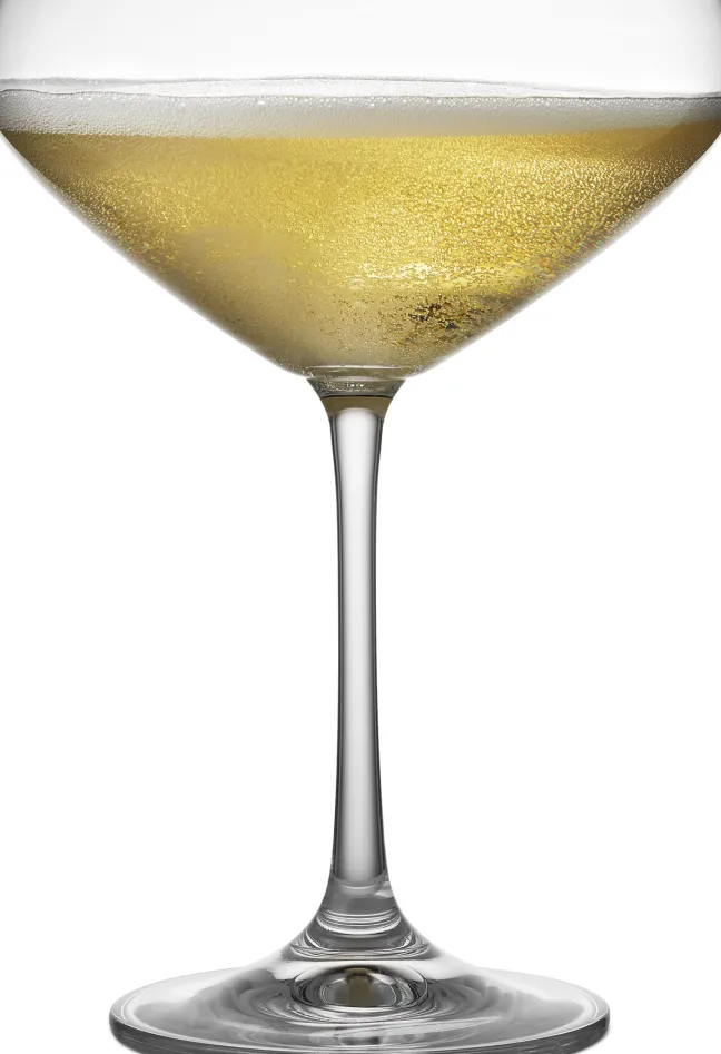 Lyngby Glas Champagner-Schale Juvel 34cl 4 Stück
