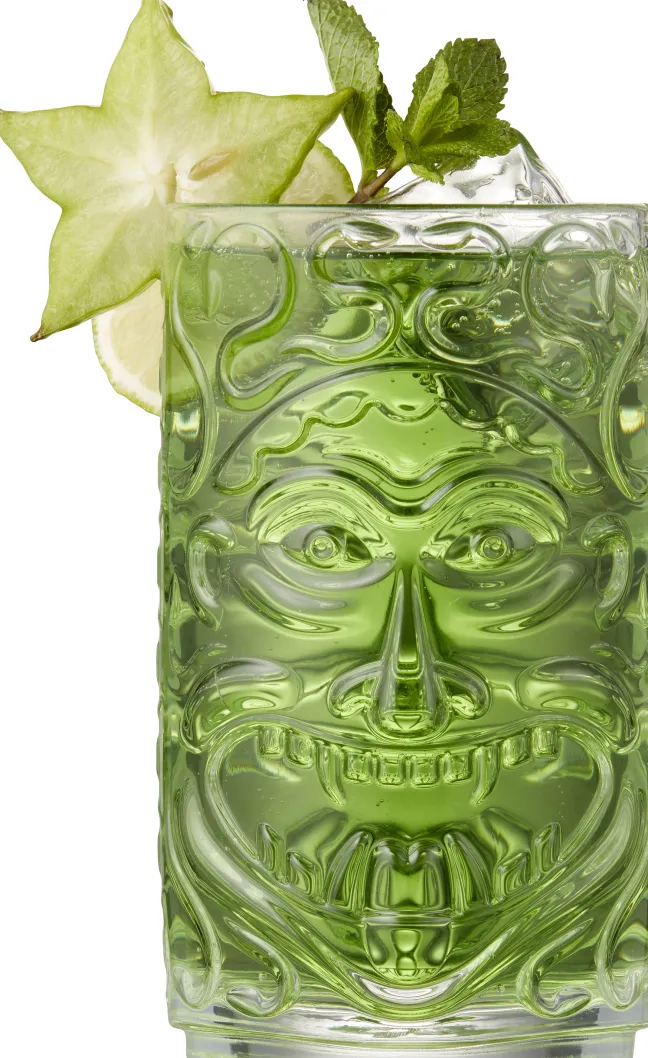Lyngby Glas Cocktailglas Tiki 45cl 4 Stück Klar