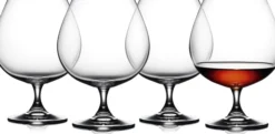 Lyngby Glas Cognacglas Juvel 69cl 4 Stück
