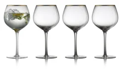 Lyngby Glas Gin Glas Palermo Gold 65cl 4 Stück