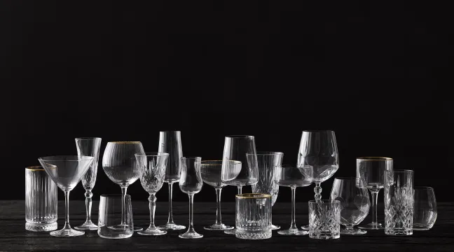 Lyngby Glas Gin Glas Palermo Gold 65cl 4 Stück