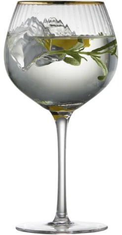 Lyngby Glas Gin Glas Palermo Gold 65cl 4 Stück